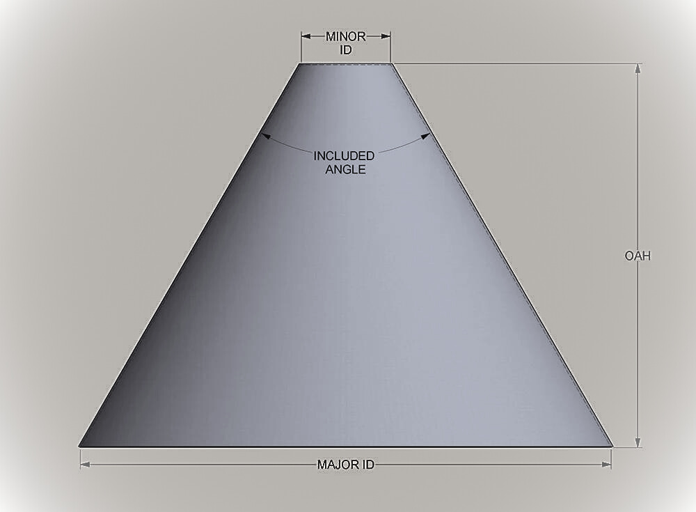 Art of Fabricating Cones and Reducers: Bending vs. Pressing ...